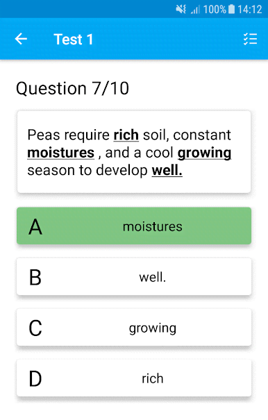 English Sentence Error Finding screenshot 3