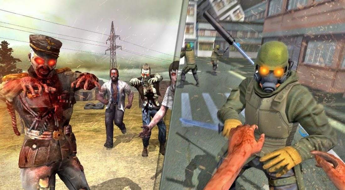 Zombie Target Dead Trigger gameplay screenshot 3