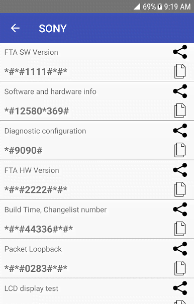 Mobile Secret Codes - MMI USSD screenshot 3