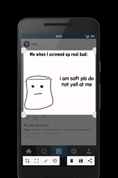Screenshot Crop & Share screenshot 4