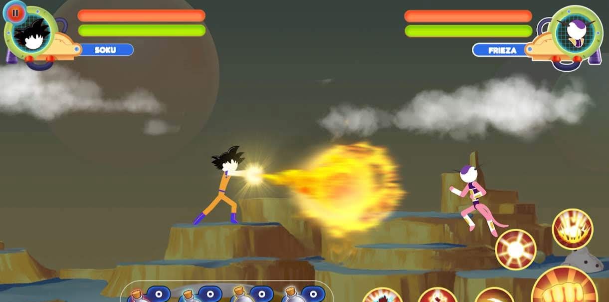 Ultra Stick : Super Dragon Fight screenshot 1