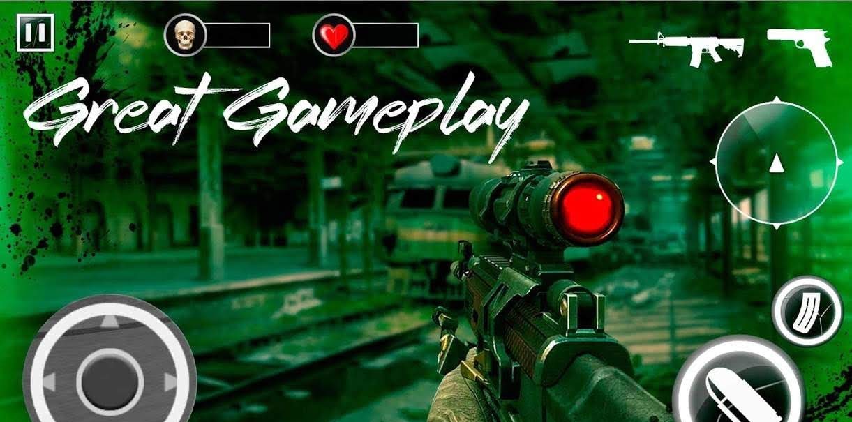 Z For Zombie: Freedom Hunters - FPS Shooter Game screenshot 1