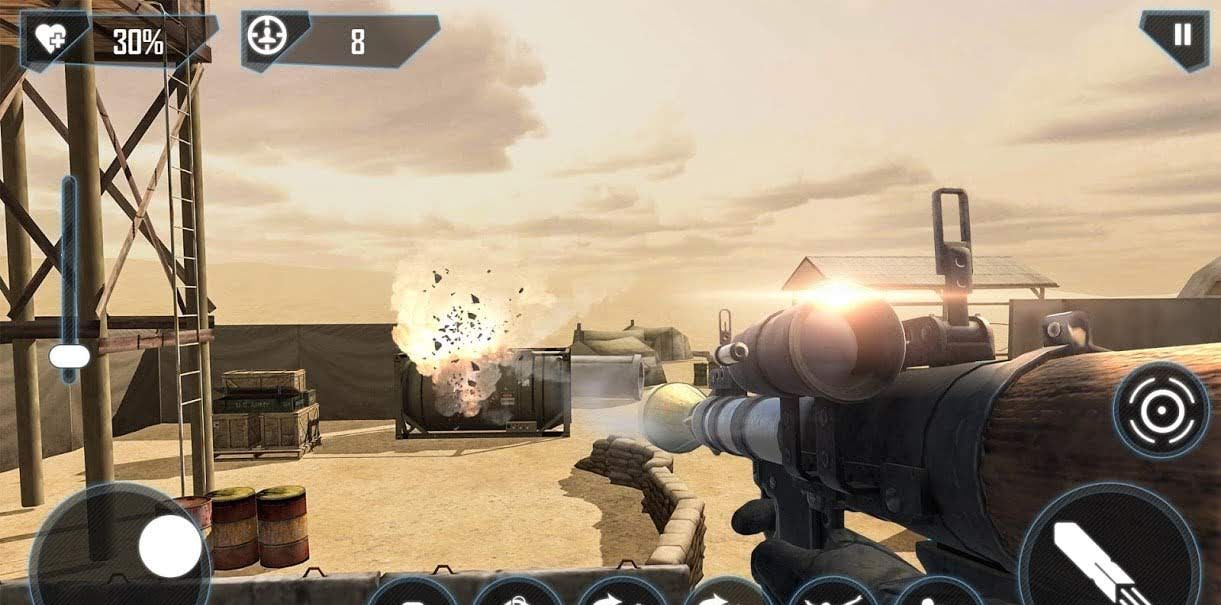 Modern FPS Combat Mission - Counter Terrorist Game gameplay screenshot 2