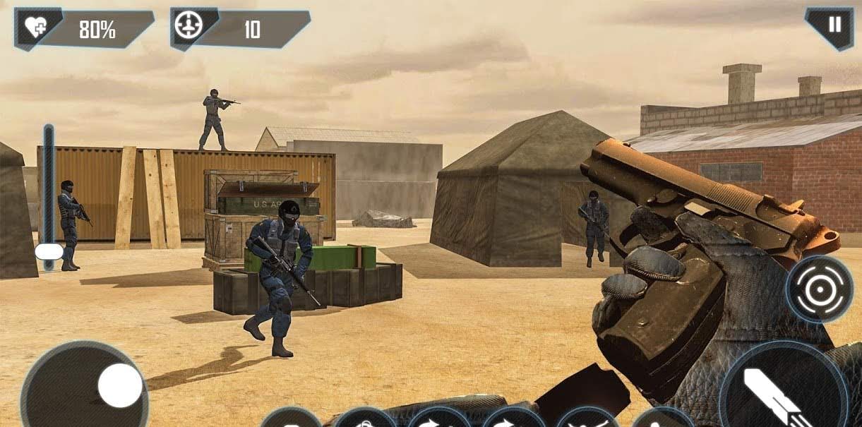 Modern FPS Combat Mission - Counter Terrorist Game gameplay screenshot 3