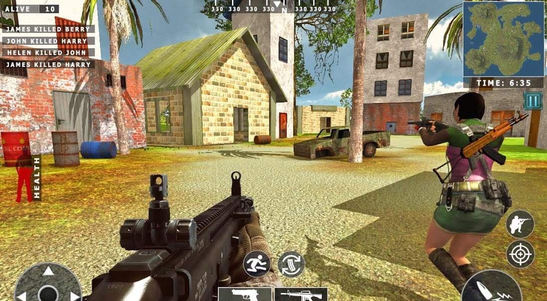 Survival Squad Free Fire 3D Battlegrounds screenshot 2