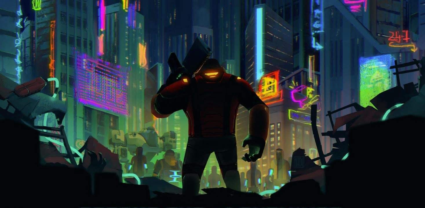 Uprising: Cyberpunk 3D Action Game screenshot 4