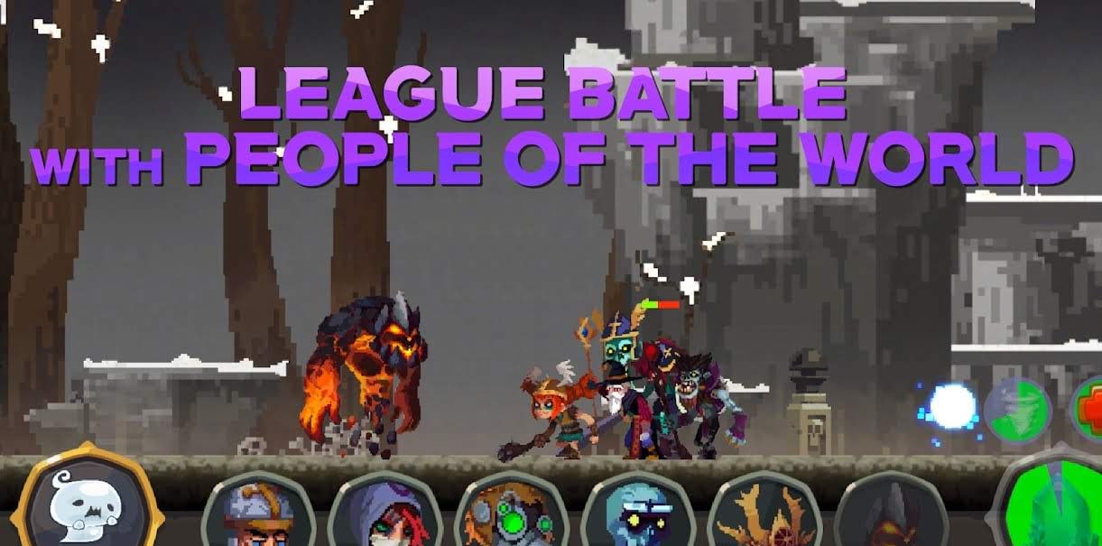 LeagueMon VIP - League Monster Defence gameplay screenshot 4