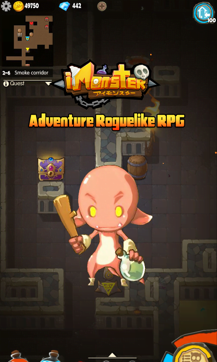 I Monster: Dark Dungeon Roguelike RPG Legends screenshot 2