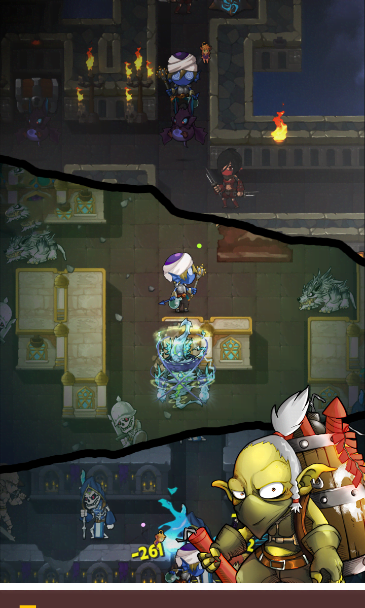 I Monster: Dark Dungeon Roguelike RPG Legends screenshot 4