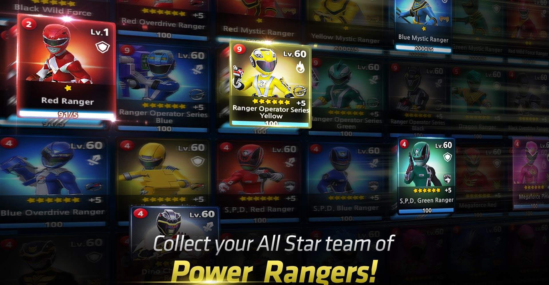 Power Rangers : All Stars screenshot 2