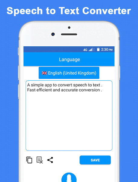 Speech to Text : Voice Notes & Voice Typing App Screenshot 1