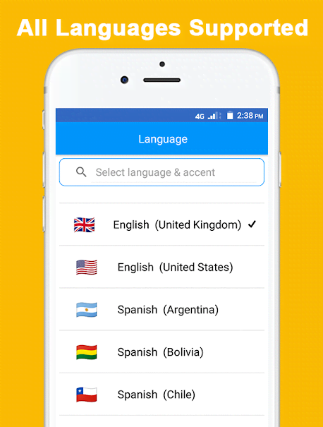 Speech to Text : Voice Notes & Voice Typing App Screenshot 3