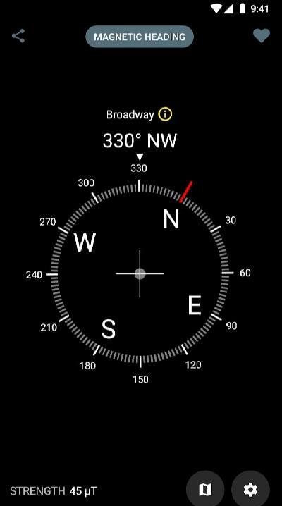 Digital Compass app screenshot 1