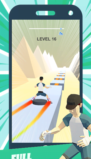 Urban Parkour - Smashing Roller Game screenshot 4