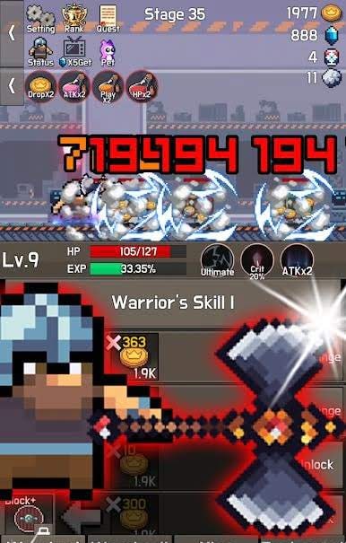 Real Collect RPG - Hero Idle RPG Game screenshot 1