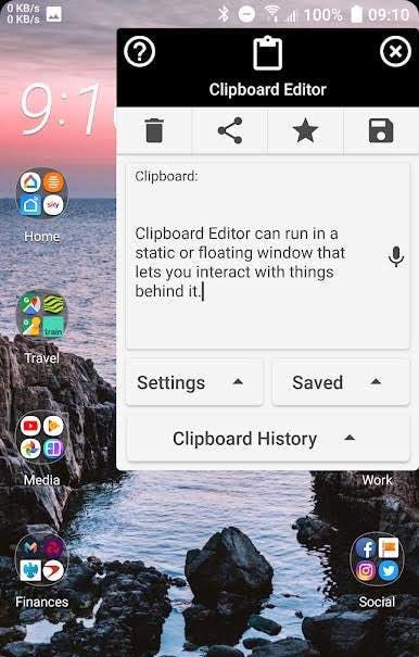 Clipboard Editor Pro screenshot 2