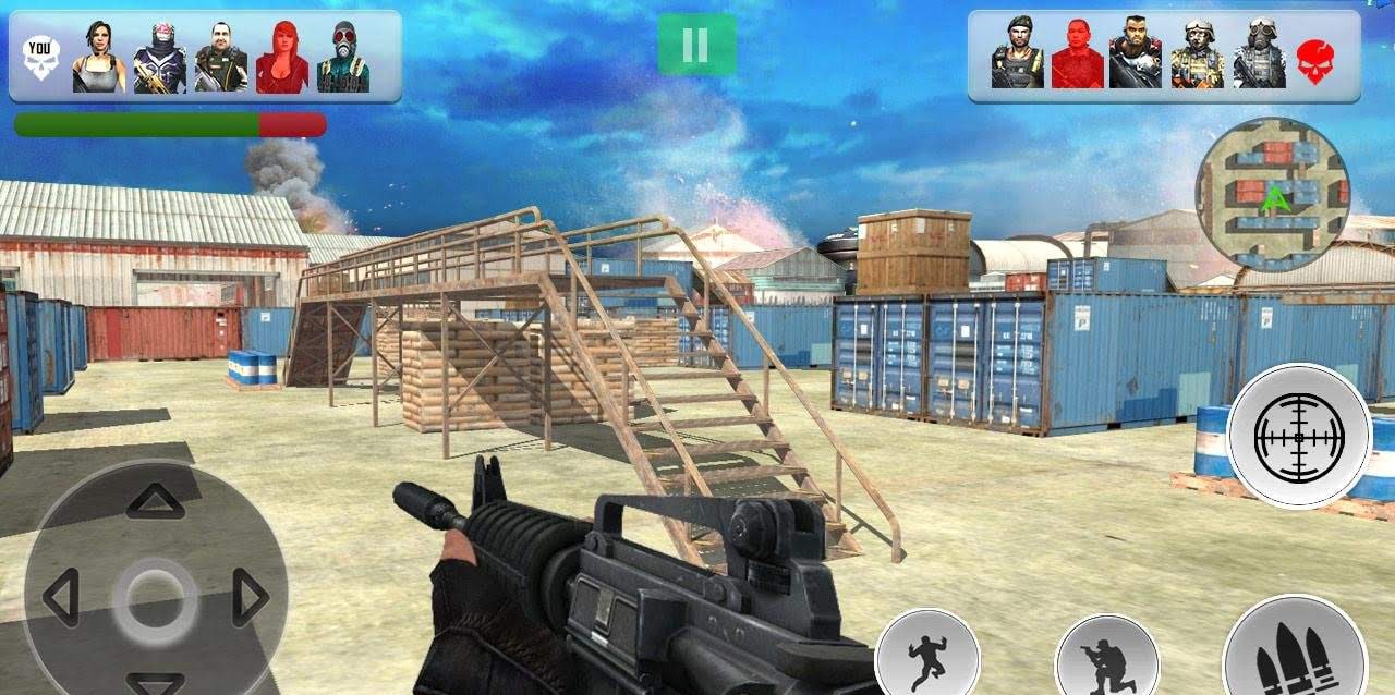 FPS Shooter 3D gameplay screenshot 1