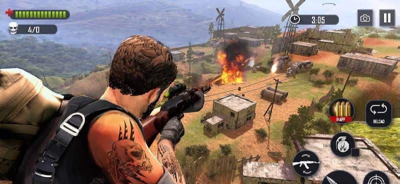Battleground Fire : Free Shooting Games 2019 screenshot 3