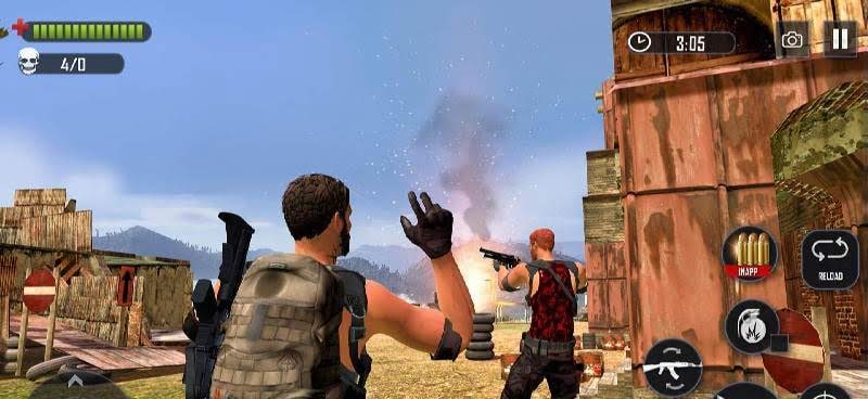 Battleground Fire : Free Shooting Games 2019 screenshot 4