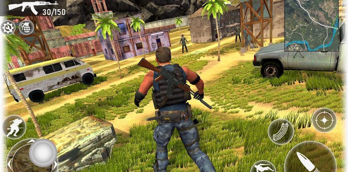 Fire Squad Battle Royale - Free Gun Shooting Game screenshot 2
