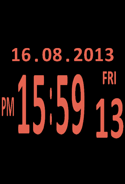 Digital Table Clock screenshot 1