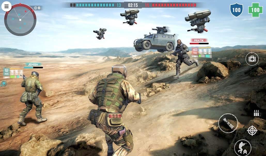 Country War : Battleground Survival Shooting Games screenshot 4