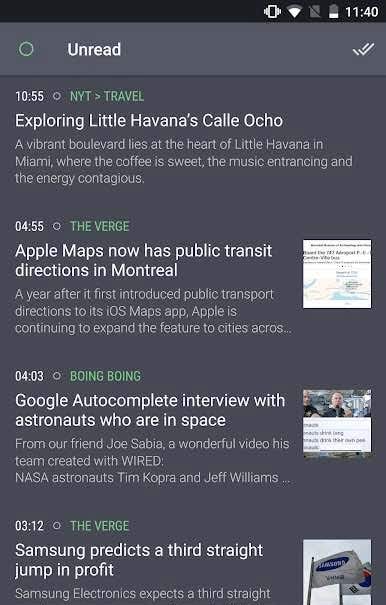 Newsfold | Feedly RSS reader screenshot 3