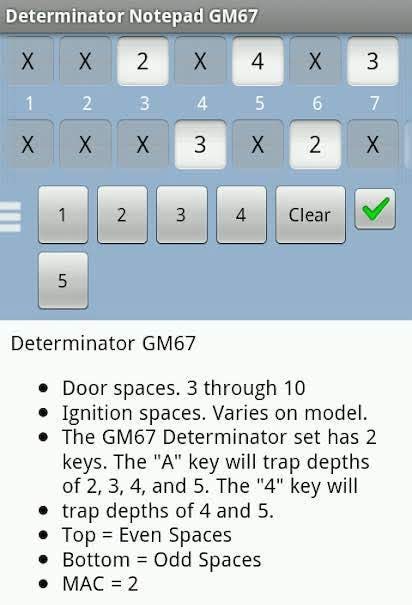 LARA Automotive Locksmith Aid screenshot 4