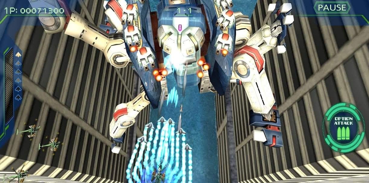 ZERO GUNNER 2 Classic gameplay screenshot 4