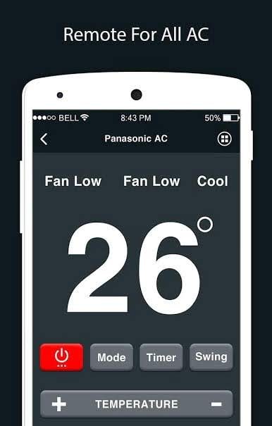 AC Remote Control - Universal Remote Control screenshot 3