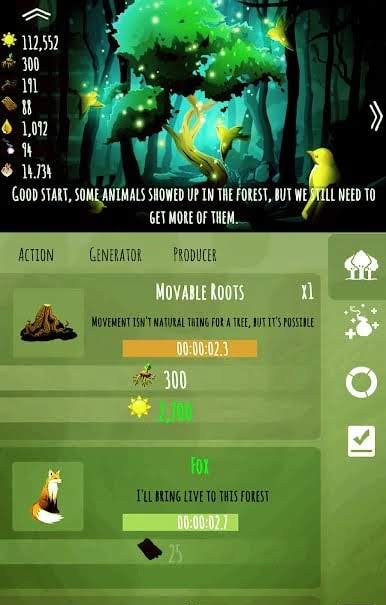 Forest Spirit - Unfolding Idle RPG screenshot 2