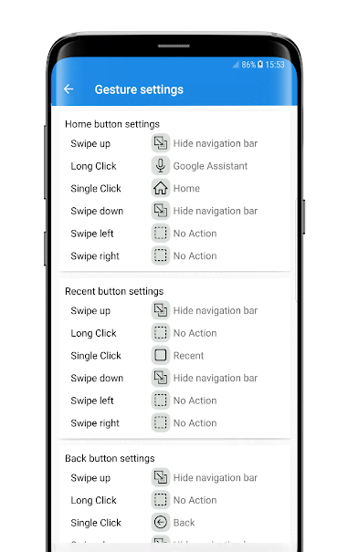 S9 Navigation Bar (No Root) screenshot 2