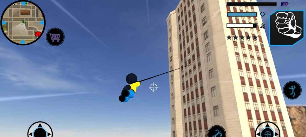 StickMan Rope Hero Vegas Mafia Fight To Survive screenshot 3