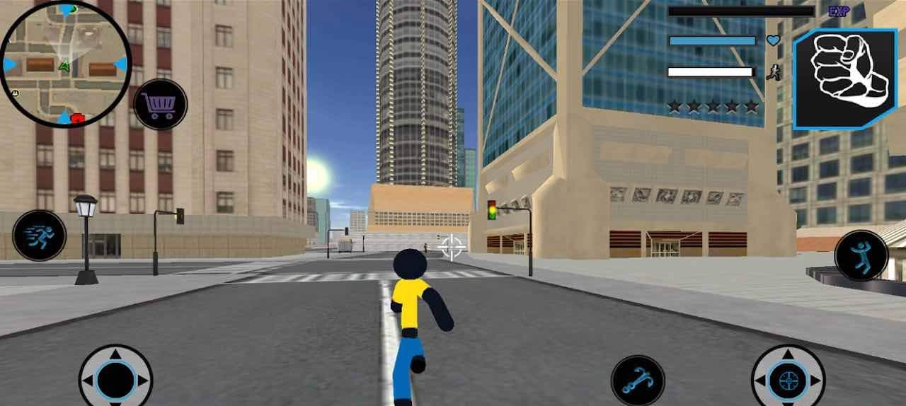 StickMan Rope Hero Vegas Mafia Fight To Survive screenshot 2