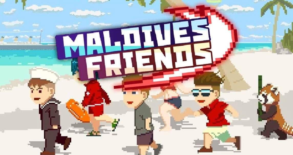 Maldives Friends : Pixel Flappy Fighter screenshot 1