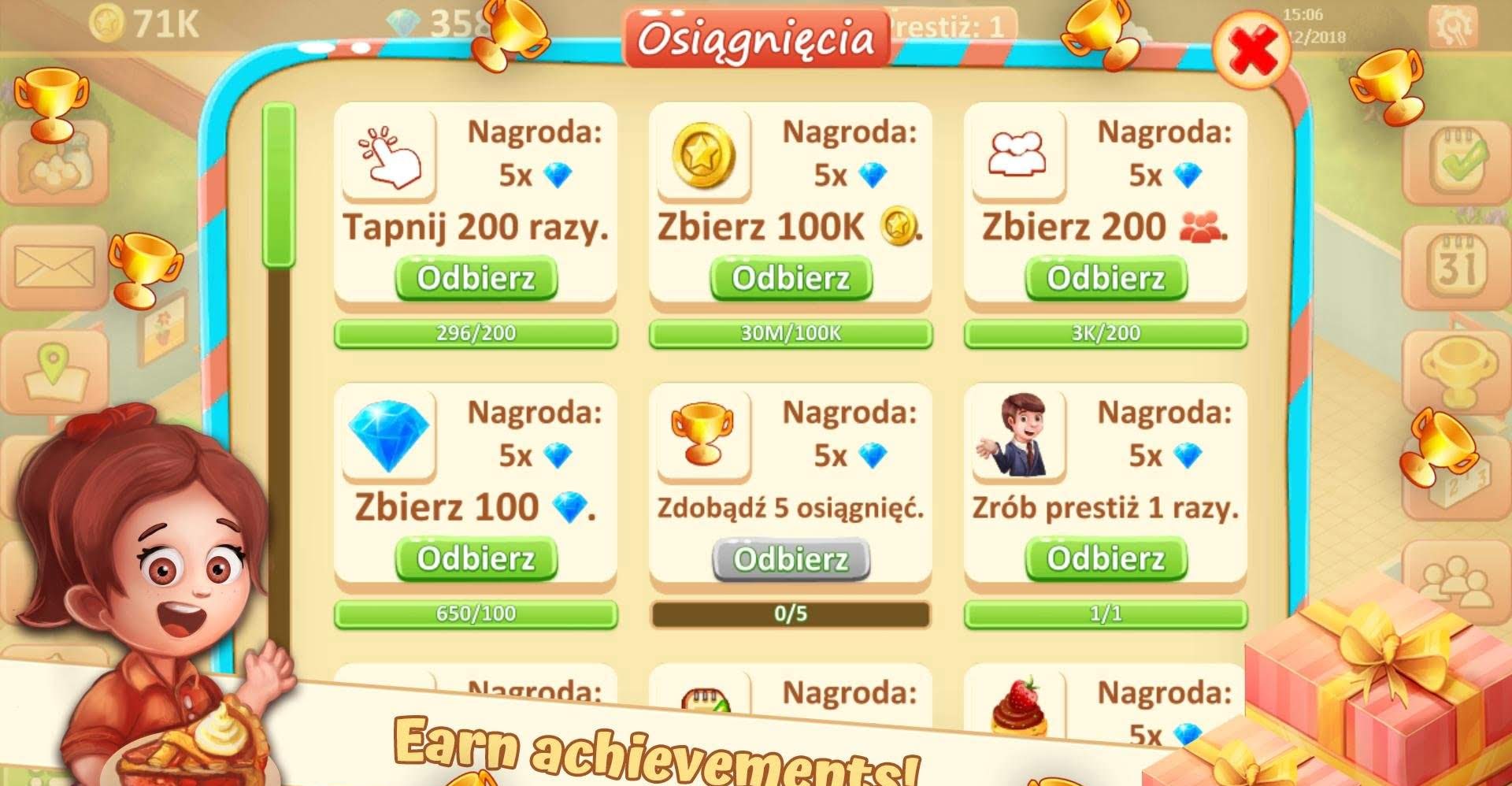 Idle Sweet Bakery - Cakes Factory screenshot 3