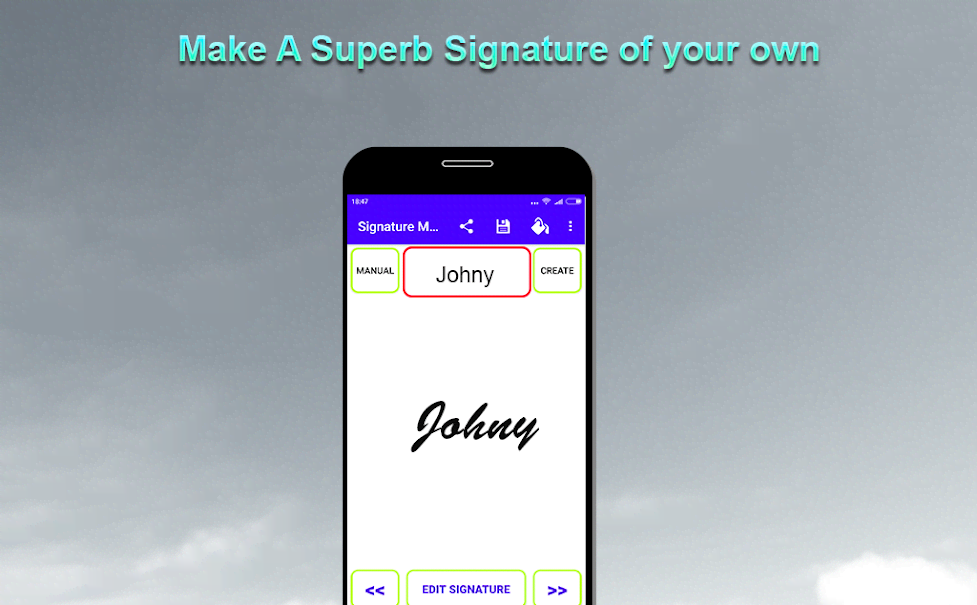 Signature Maker - Signature Creator Real screenshot 2