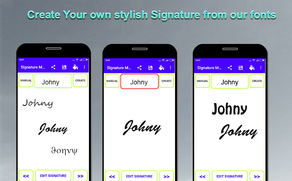 Signature Maker - Signature Creator Real screenshot 1