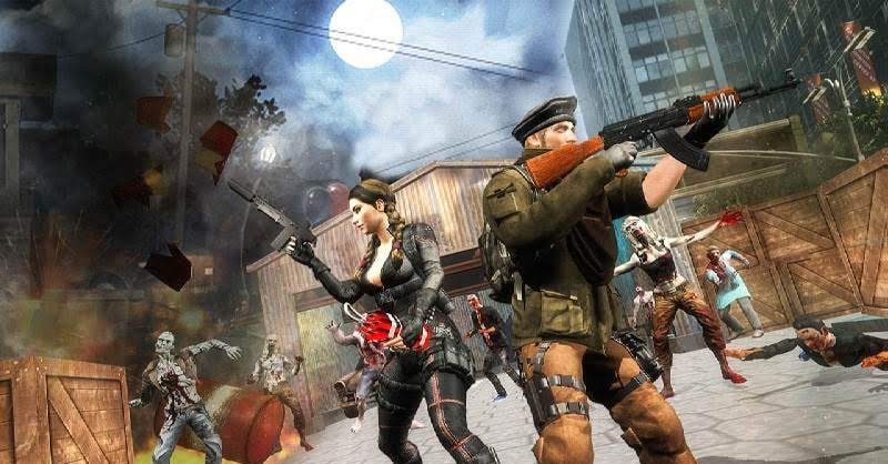 Zombie Dead Target Killer Survival : Free games screenshot 2