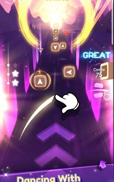 Dancing Blade: Slicing EDM Rhythm Game screenshot 2