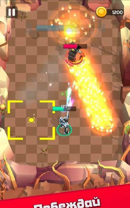 Shooting Robot: Run and Gun gameplay screenshot 4