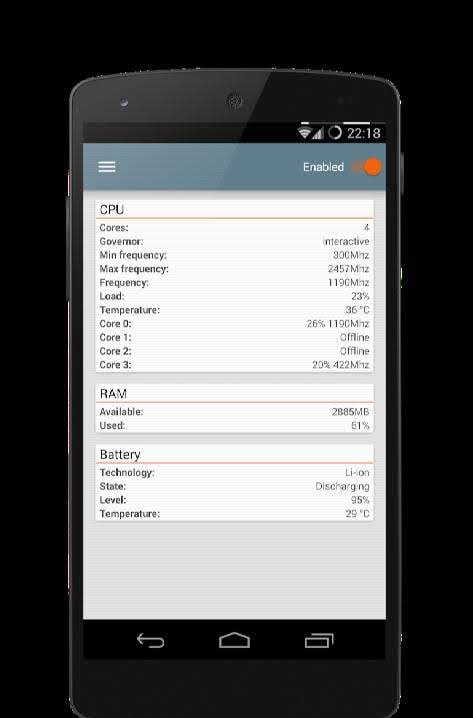 Tinycore - CPU, RAM monitor screenshot 2