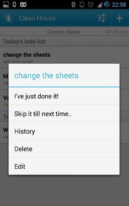 Clean House - Chores Schedule screenshot 4