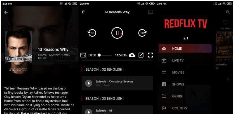 RedFlix TV screenshot 2