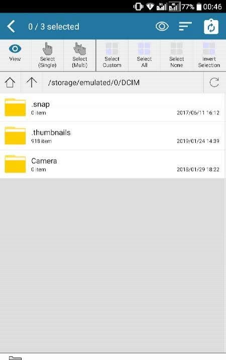 Batch File Selector [File Manager/File Explorer] screenshot 4