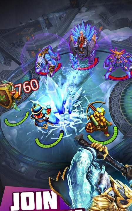 Etherlords Heroes and Dragons gameplay screenshot 1