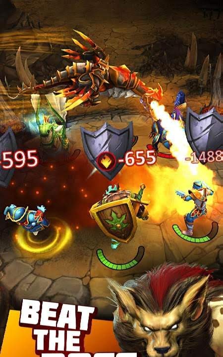 Etherlords Heroes and Dragons gameplay screenshot 4