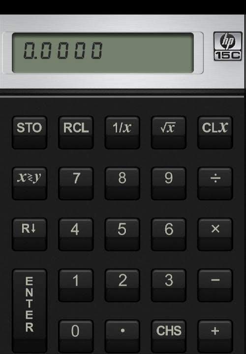 HP 15C Scientific Calculator screenshot 3