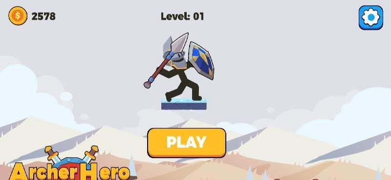Stickman Archer Hero: Super Bow Legend Fight gameplay screenshot 1
