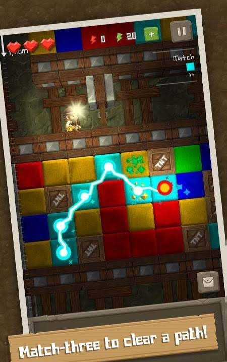 Puzzle to the Center of Earth screenshot 1